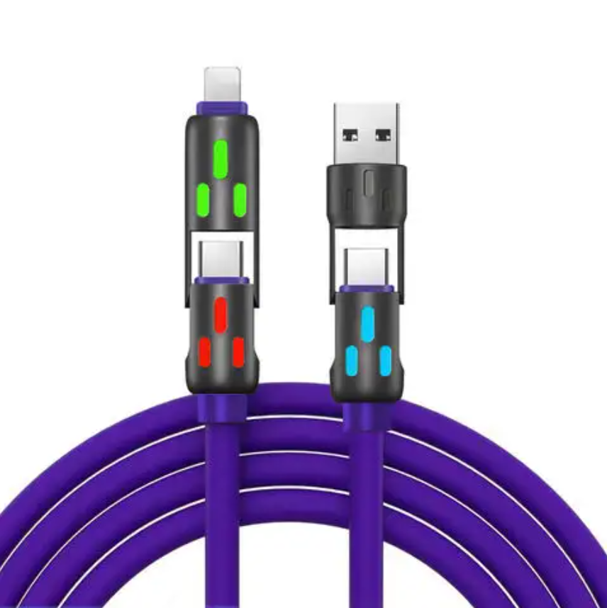 PROTECHT 4 in 1 Ultra-Durable Fast Charging Cable