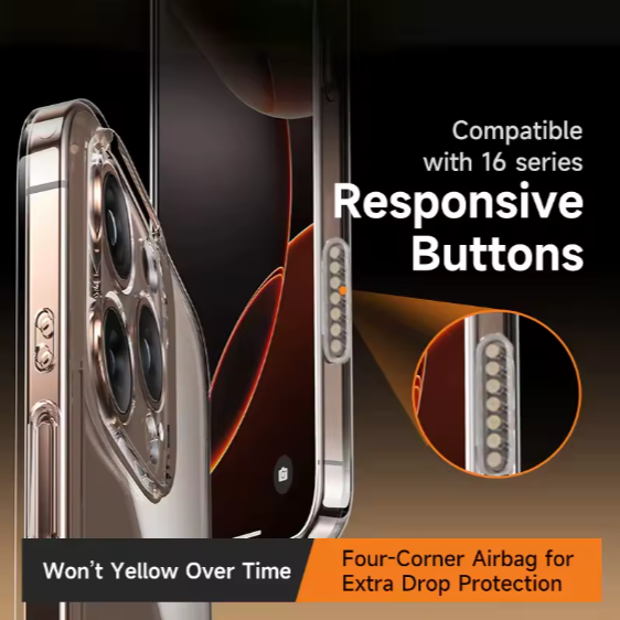 Protecht Anti yellowing ultra durable phone case